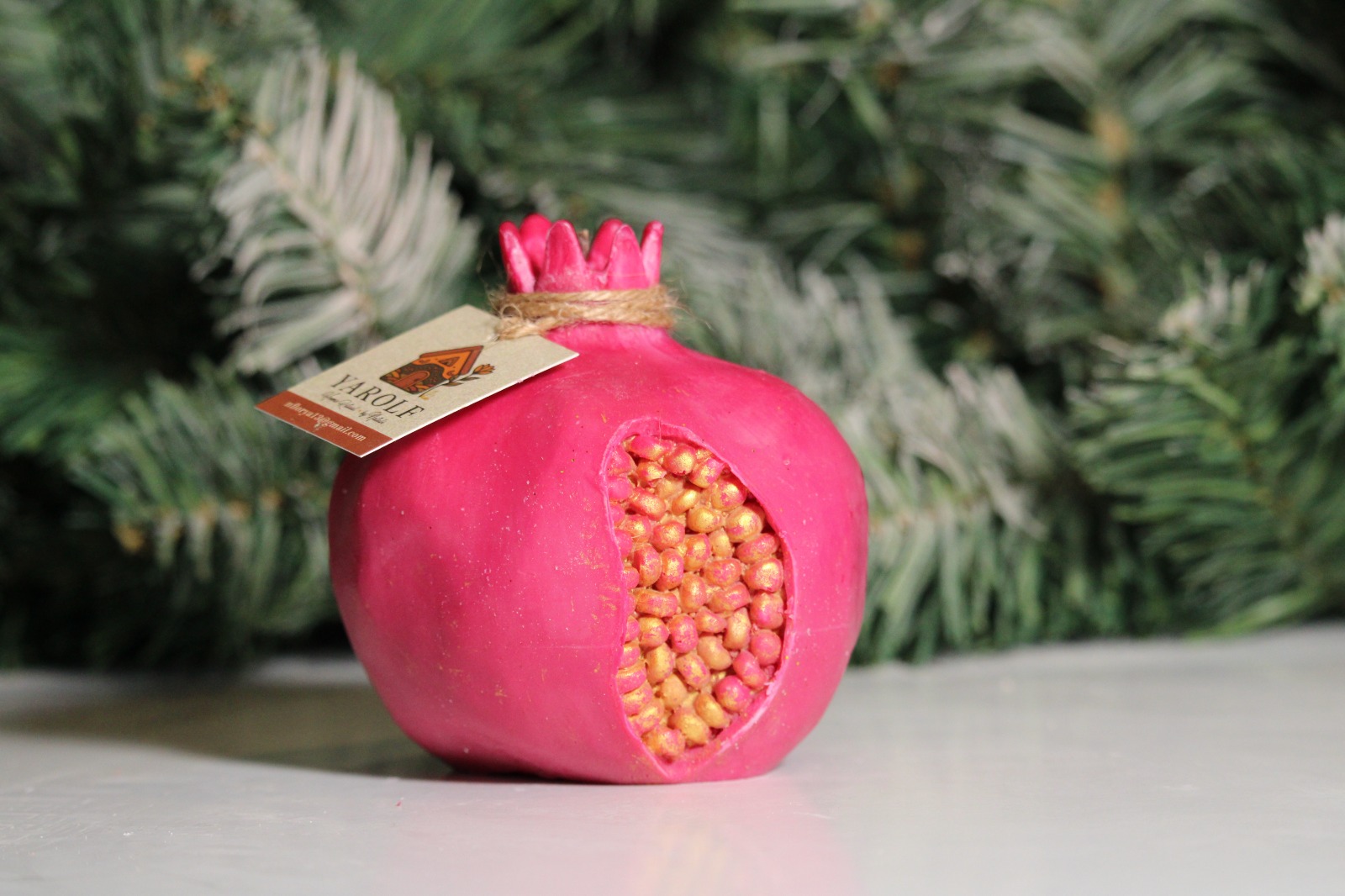 Custom candle example
